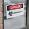 Signmission Biohazard Danger Sign, Vinyl Decal, 5in W x 3.5in L, 2PK OS-2PACK-DS-D-35-L-1933 - alternate 6
